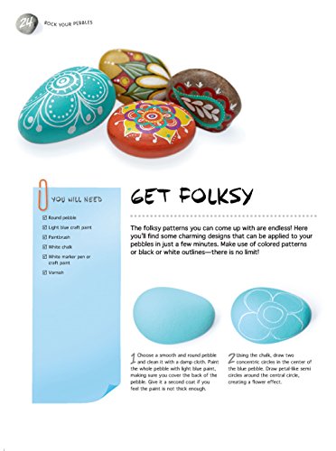 Rock Art!: Painting and Crafting with the Humble Pebble - WoodArtSupply