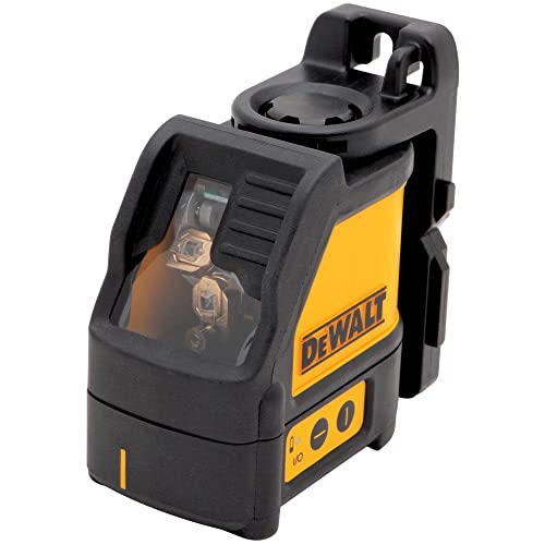 DEWALT Line Laser, Self-Leveling, Cross Line, Red Beam (DW088K) - WoodArtSupply