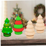 SEWACC 15pcs Wood Decor Natural Home Decor Home Decoration Unfinished Wooden Figurine Unfinished DIY Doll Blank Peg Dolls Household Crafts Wooden SEWACC