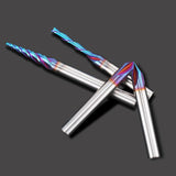 HQMaster CNC Router Bits 1/4 Inch Shank Carving Bit Set for Wood Detail Profile V Groove Engraving Solid Carbide CNC Router Bit Collection HQMaster