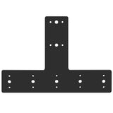 Andorm 14x10 T Shape Post Bracket Tshape Heavy Duty for Wood 4x4,6x6 Lumber Pergola Brackets Powder Coated, T Beam Bracket, T Truss Bracket, T Andorm
