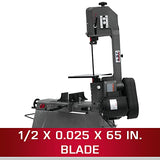 JET HVBS-56, 5"x6" Horizontal/Vertical Bandsaw, 1/2HP, 1Ph 115/230V (414458) Jet
