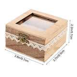 Holibanna 4pcs Box Engagement Ring Box Jewelry Organizer Tray Ring Bearer Holder Wedding Ring Case Ring Storage Holder Ornament Container Ring Bearer Holibanna