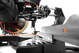 WEN MM0713 9.5-Amp 7.25-Inch Single Bevel Compact Sliding Compound Miter Saw with LED Cutline Guide, Black WEN