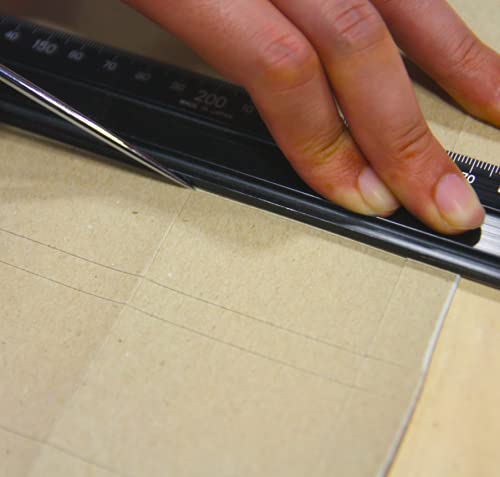 KAKURI Awl Tool for Sewing, Scratch Wood, Leather, Punch, Book Binding, Sharp Japanese Stainless Steel Scratch Awl 4-3/4" Multitool, Maple Wood KAKURI