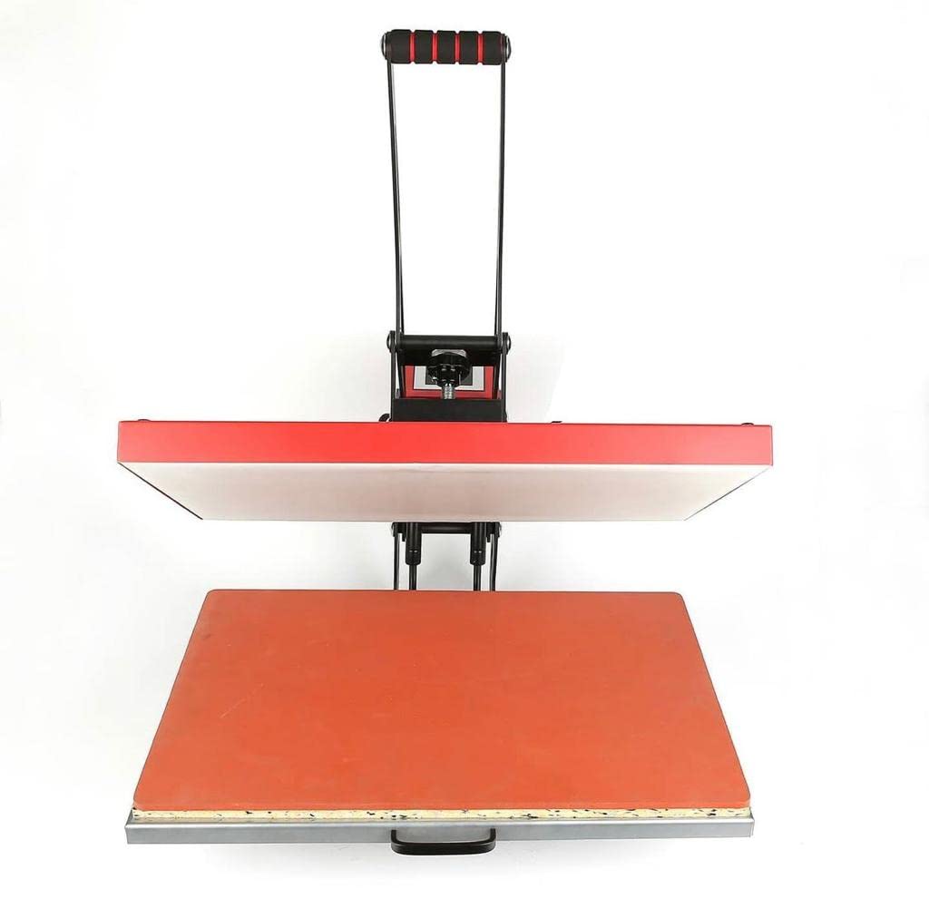 Upgraded 16''x24" Clam Shell Auto Open T-Shirt Heat Press Machine US Bottom Drawer World-Paper