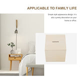 DIY Money Box Wooden Pirate Wooden Box 3Pcs Unfinished Wood Money Box Wood Change Box for Kids Painting Art and Crafts Supplies Wooden Puzzle Box Toyvian