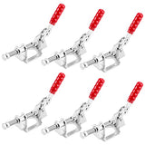 MUKCHAP 6 PCS Push Pull Toggle Clamp, GH-302-FM Adjustable Quick Release Woodworking Toggle Clamp Hand Tool, 300 lbs Holding Capacity MUKCHAP