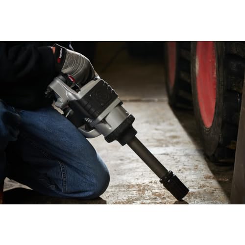 Ingersoll Rand 285B-6 1 Pneumatic Impact Wrench - Heavy Duty Torque Output, 6 Inch Extended Anvil, 1 Inch, 2 Handles, High Precision, Accessibility, Ingersoll Rand