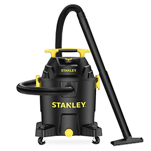 STANLEY SL18701P-10A Wet/Dry Vacuum,10 Gallon 6.0 Peak HP, 10Gallon, Black - WoodArtSupply