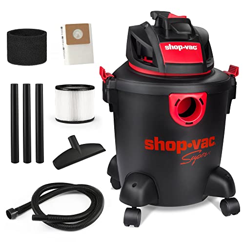 Shop-Vac 5 Gallon 3.5 Peak HP Wet/Dry Vacuum, Portable Heavy-Duty Shop Vacuum 3 in 1 Function with Attachments for House, Garage & Workshop, Shop-Vac