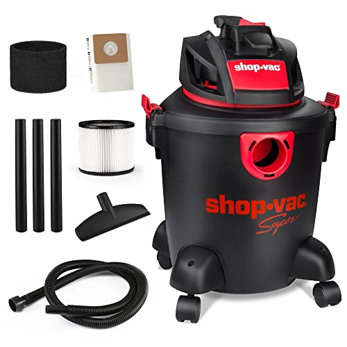 Shop-Vac 5 Gallon 3.5 Peak HP Wet/Dry Vacuum, Portable Heavy-Duty Shop Vacuum 3 in 1 Function with Attachments for House, Garage & Workshop, - WoodArtSupply