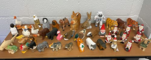 YEEYAYA Hummingbird 3.8 inch Wood Sculpture Hand Made woodcarvings A Birds Pendant Arts Crafts Home Decor Room Decor YEEYAYA