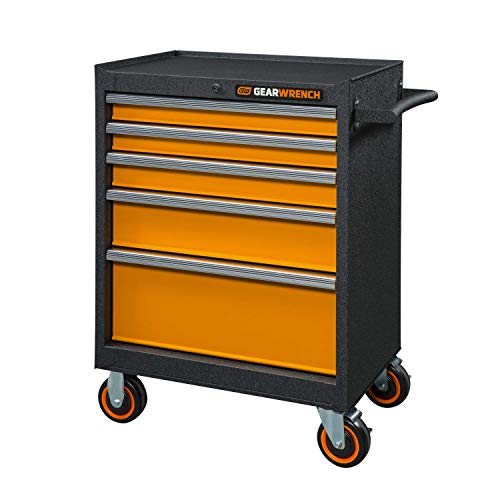 GEARWRENCH 26" 5 Drawer GSX Series Rolling Tool Cabinet - 83241 - WoodArtSupply