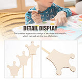 Toyvian 8pcs Children's Wand Glow Fairy Retinol Wand Diy Unfinished Wand Princess Party Supplies Wand Making Kit Birthday Crafts Wands Girl Manual Toyvian