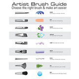 Royal & Langnickel - 9300 Series 10760:Zip N' Close 12-Piece Black Taklon Brush Set 1 - RSET-9301 Royal & Langnickel