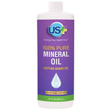US+ 32oz 100% Pure Mineral Oil - Cutting Board Oil - Food-Grade - USP - Restores & Protects Cutting Boards, Butcher Blocks, Countertops, Steel US+