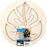 Mod Podge, Leaf Plaque, 12" x 12" Surface for Epoxy, DIY Wood Pouring Supplies for Resin Arts and Crafts, 56652E Mod Podge