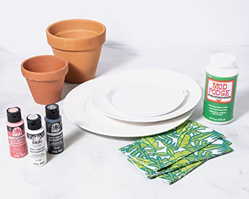 Mod Podge Waterbase Sealer, Glue and Finish for Outdoor (8-Ounce), CS11220 Clear Finish Mod Podge