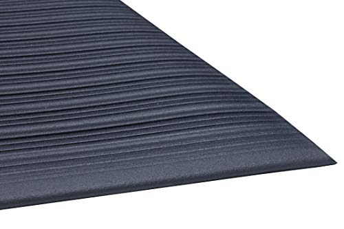 Guardian 24030502 Air Step Anti-Fatigue Floor Mat, Vinyl, 3'x5', Black, Reduces fatigue and discomfort, Can be easily cut to fit any space Guardian Floor Protection