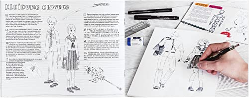 Faber-Castell Manga Starter Set,black,167152 Faber-Castell