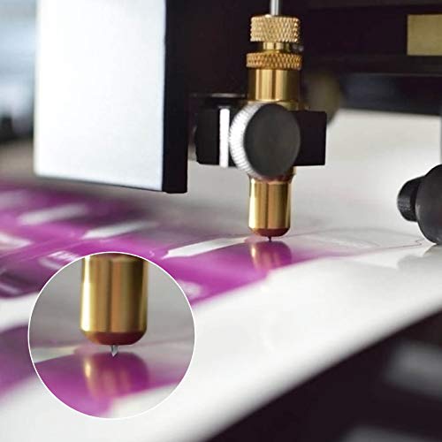 30PCS Fine Point Blades,STREWEEK Cutting Blades for Cricut Explore Air 2/Air 3/ Maker 3 Expression, Including 5PCS 30°Shallow Blades, 20PCS STREWEEK