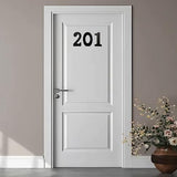 AOCEAN 6 Inch Black Wood Numbers Unfinished Wood Numbers for Halloween Decorative Standing Numbers Slices Sign Board Decoration for Craft Home Party AOCEAN