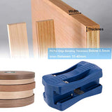 Edge Banding Trimmer, Veneer/Laminate Edge Trimmer Mini Plastic PVC Plywood Melamine Wood Edge Band Cutter, Manual Trimming Woodworking Tool TIOIT COEME