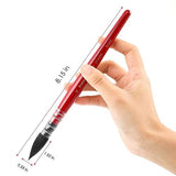 Grabie Professional Watercolor Paint Brushes, Mop Paintbrushes, 9 Pcs, Synthetic Squirrel Hair, Art Supplies for Painting, Great Watercolor Set for Grabie