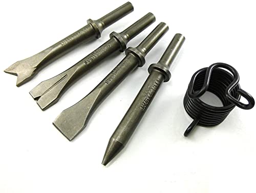 DP Dynamic Power Short Barrel Air Hammer Kit 4-Chisels D319115-SA DP Dynamic Power