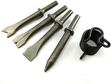 DP Dynamic Power Short Barrel Air Hammer Kit 4-Chisels D319115-SA DP Dynamic Power