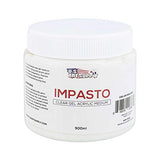 U.S. Art Supply Impasto Clear Gel Acrylic Medium, 500ml Tub U.S. Art Supply