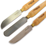 Hurricane Turning Tools, HSS, 3 Piece Scraper Set (Right Side, Left Side, Round Nose, 1 1/2" Wide), Standard Series Woodturning Tools Hurricane Turning Tools