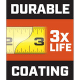 Crescent Lufkin 1-3/16 x 25' Command Control Series Black Clad Tape Measure - L1025CB Lufkin
