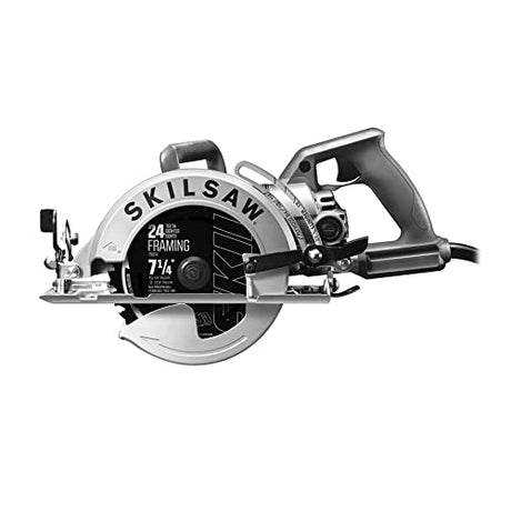 SKIL 7-1/4 In. Worm Drive Circular Saw With Twist Lock Plug- SPT77W-71 Skil