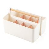 ENVIABELL Art Caddy Organizer, Plastic Art Supply Storage Organizer, Marker Organizer, Pencil Caddy with Handle, Craft Caddy with Dividers, Pen ENVIABELL