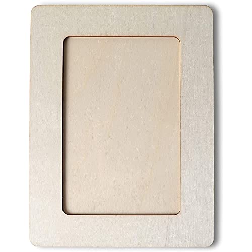 Bright Creations Wooden Picture Frame for 4 x 6 Inch Photos (4 Pack) Bright Creations