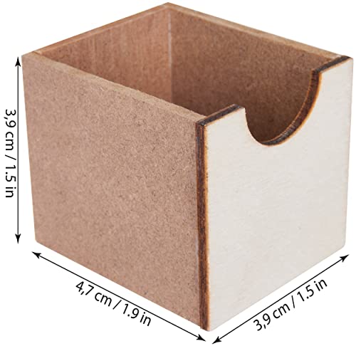 BRUBAKER Wooden Advent Calendar to Fill with 24 Drawers - DIY Unfinished Christmas Calendar for Painting, Crafting and Self-Design - Reusable - 13 BRUBAKER