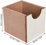 BRUBAKER Wooden Advent Calendar to Fill with 24 Drawers - DIY Unfinished Christmas Calendar for Painting, Crafting and Self-Design - Reusable - 13 BRUBAKER