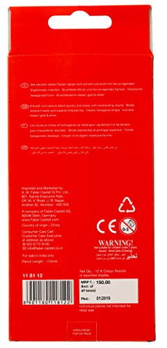 Faber-Castell Bi-Color, 24 Shades - Pack of 12 Faber-Castell