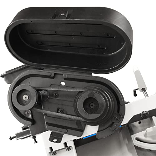 KAKA INDUSTRIAL Band Saw BS-712N, 4 step blade speeds Horizontal metal cut band saw with 1.5HP motor 115V and 230V Single phase KAKA INDUSTRIAL