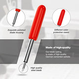 50PCS Replacement Cutting Blades Compatible with Cricut Explore Air/Air 2/Air 3/, Standard Fine Point Blade Compatible with Cricut Maker/Maker Aleybloodes