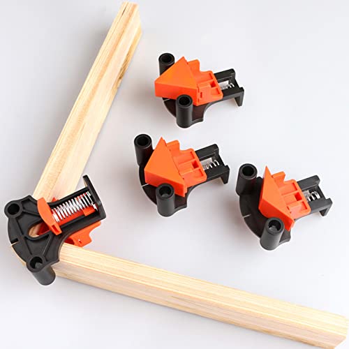 60/90/120 Degree Corner Clamp,Pro Carson Clamps for Woodworking,Adjustable Single Handle Spring Loaded Right Angle Clamp,Tool Gift for Men Father Batidora