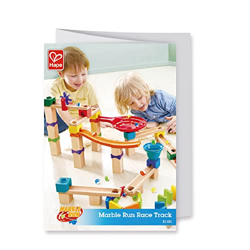 Hape Marble Run Race Track Games - WoodArtSupply