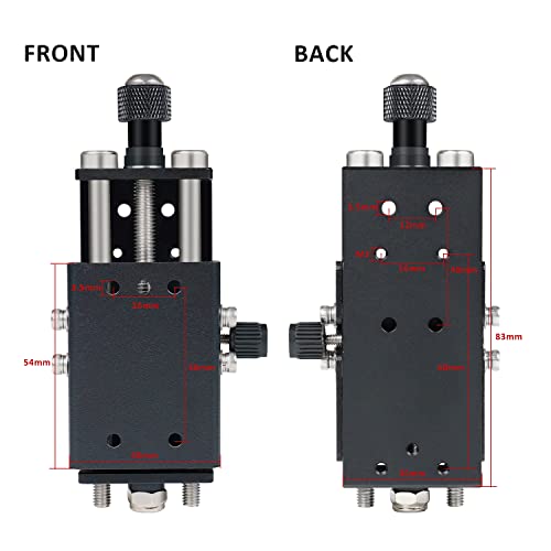 OUYZGIA Z Axis Height Adjuster for Laser Engraver, Z Axis Lift Focus Control Set for TTS 25 TTS 55 TT-5.5S Engraver Upgrade Update Accessories - WoodArtSupply