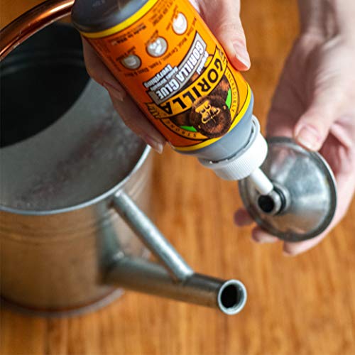 Gorilla Original Gorilla Glue, Waterproof Polyurethane Glue, 8 Ounce Bottle, Brown, (Pack of 1) Gorilla