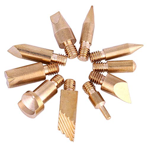 Stencil Soldering Pyrography,Craft Wood Burning Pen Tips(23Pcs),for Woodworking, Soldering, Metal Work, Hobby, Craft