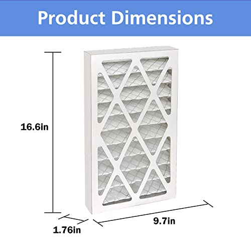 5-Micron Outer Air Filter Replacement Compatible with WEN 3410/ POWERTEC AF4000/ Shop Fox W1830/ Grizzly G0738 Air Filtration System. Compared to Cooyafan