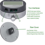 HDLNKAK Table Saw Digital Dial Indicator Gauge, for Aligning and Calibrating Work Shop Machinery Like Table Saws, Band Saws and Drill Presses HDLNKAK