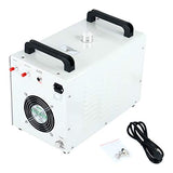 Homend 110V Industrial Water Chiller 9L Capacity CW-3000 Thermolysis Type Cooling Chiller for 60W 80W Laser Engraving Machine Homend